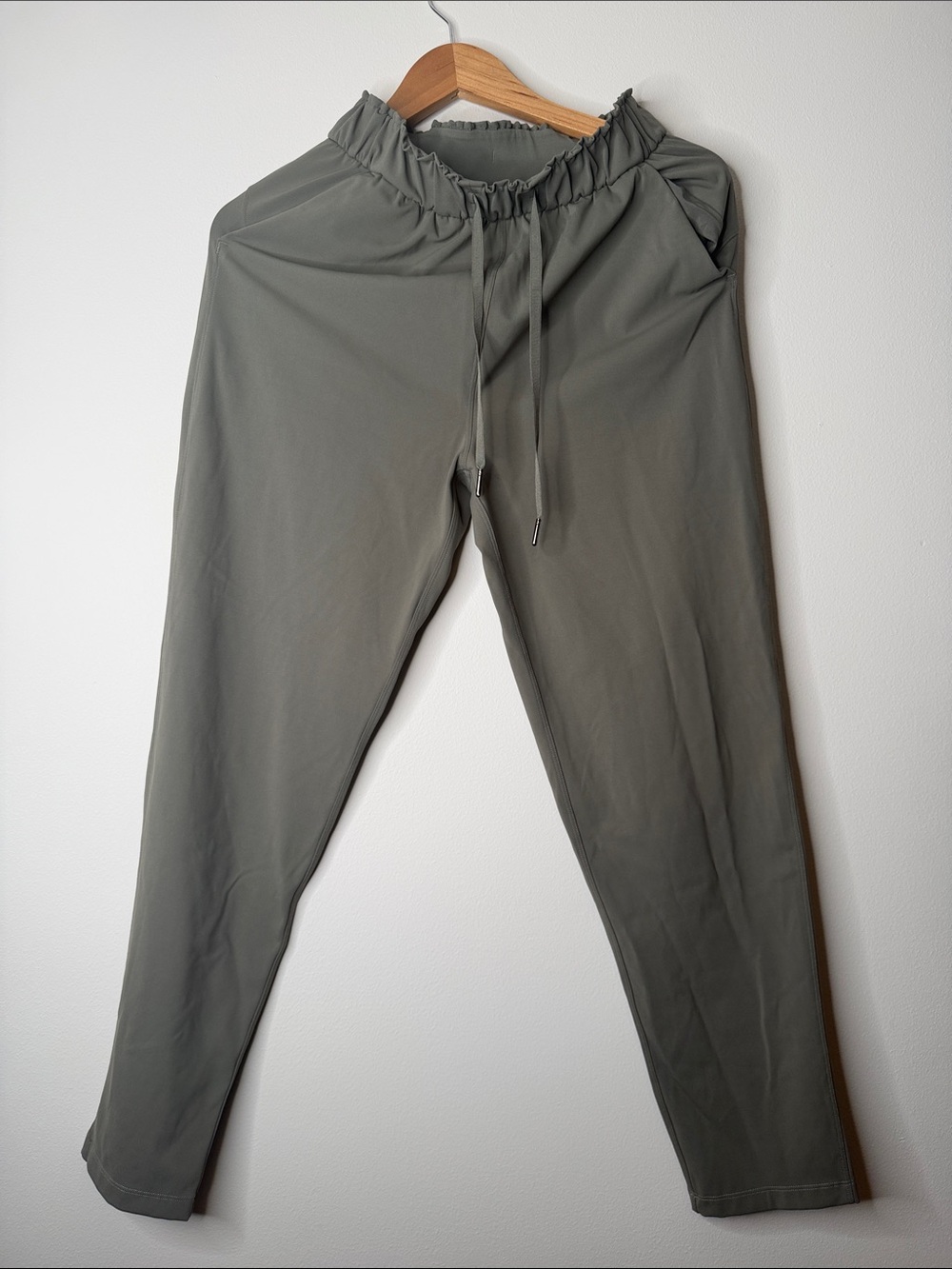 lululemon athletica Olive Green Drawstring Joggers